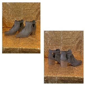 Fringe Ankle Booties